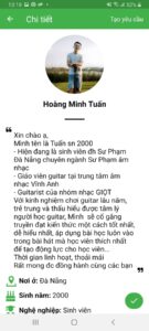 Ảnh về các gia sư đàn Guitar