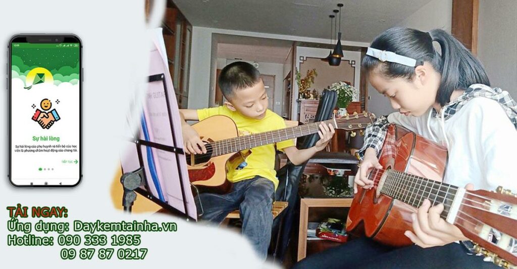 Gia sư đàn Guitar tại nhà